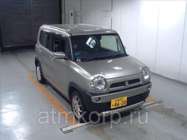 Кроссовер класса компакт SUZUKI HUSTLER кузов MR31S гв 2014 4WD пробег 86 тыс км цвет серебристый